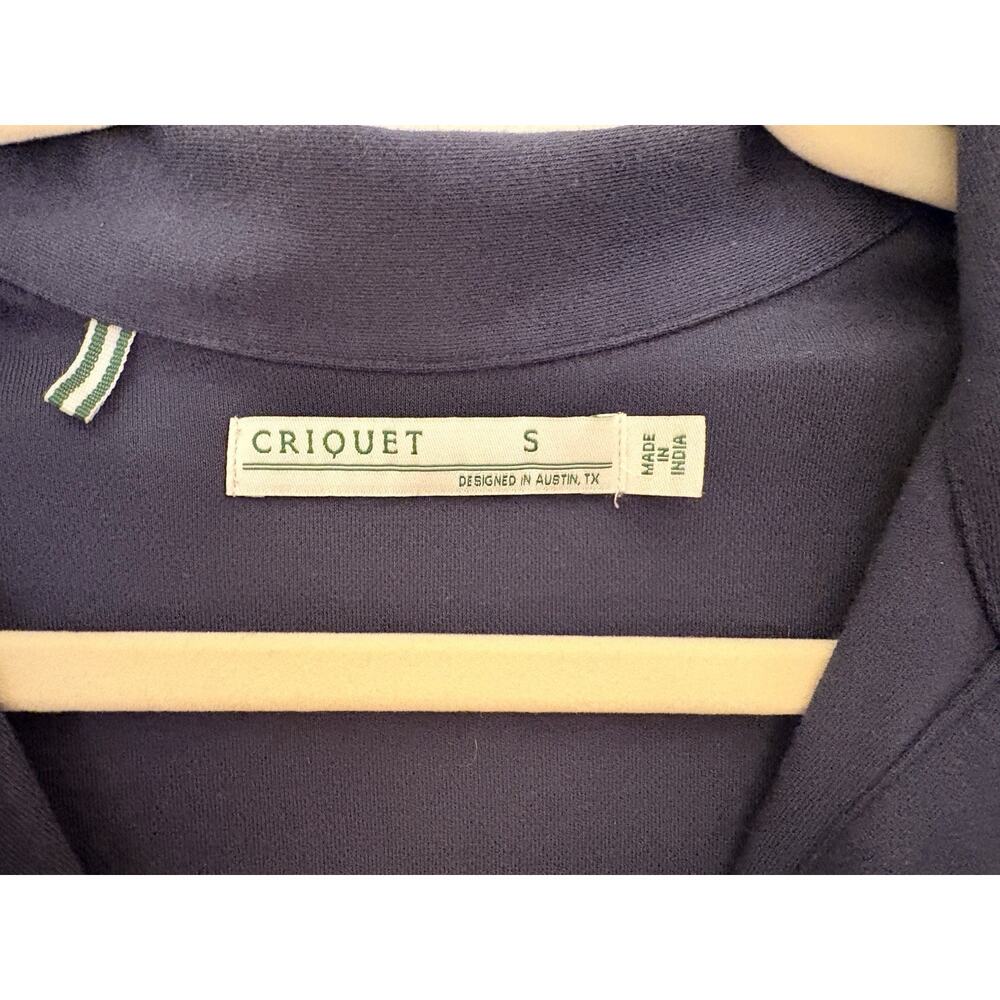 Criquet Women’s Navy Polo Dress Cotton Austin TX Size S USA Preppy - Picture 10 of 10